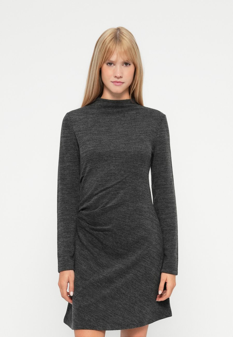 

Платье Vero Moda VMSILLE SHORT DRESS, Dark Grey Melange/Mottled Dark Grey