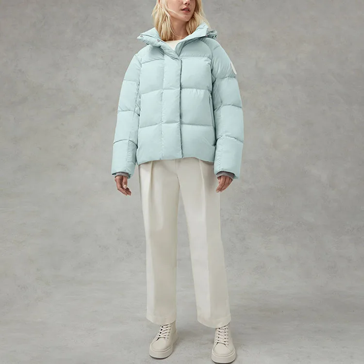 Canada Goose Куртка пуховая PASTELS женская водорастворимая синяя — фото 4