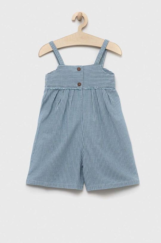 

Детский хлопковый комбинезон United Colors of Benetton, синий