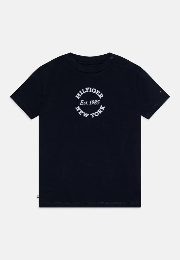 Детская футболка унисекс с принтом Tommy Hilfiger, Dark Night Navy