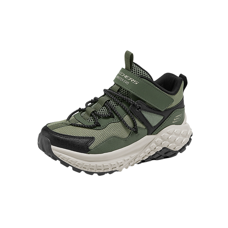 Skechers Kids Детские зимние ботинки для мальчиков olive — фото 2