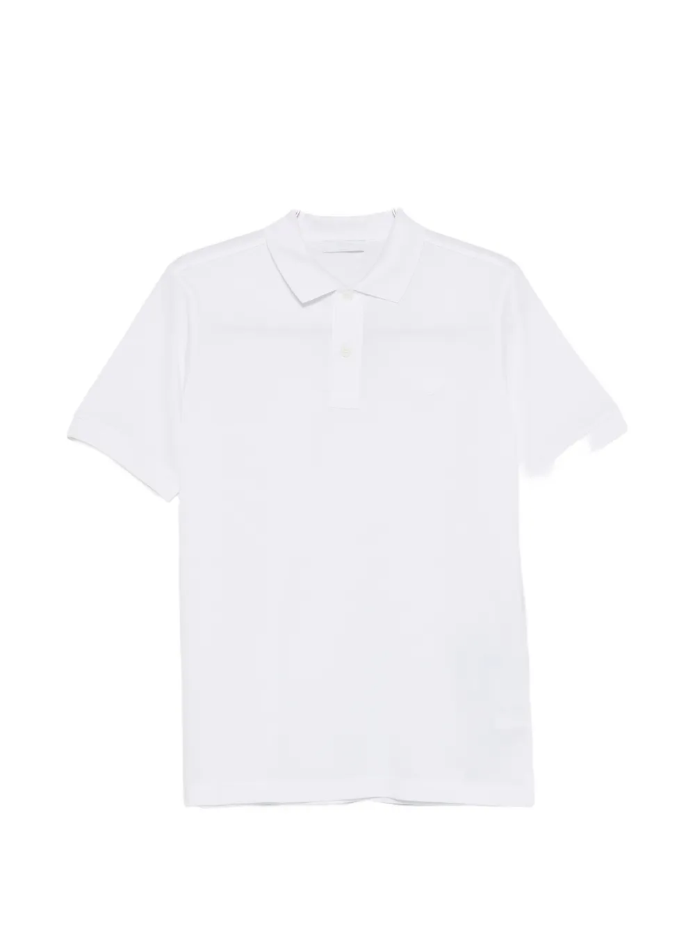 

Поло с логотипом Prada, белый
