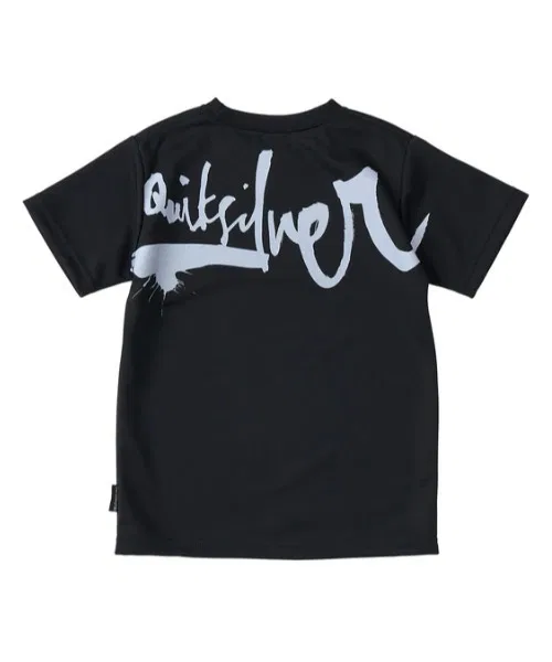 Рашгард детский Quiksilver IMSPAIRED LOGO SS YOUTH, полиэстер, черный