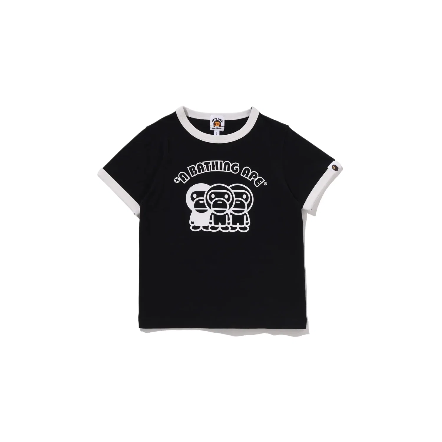 Футболка хлопковая A BATHING APE Black