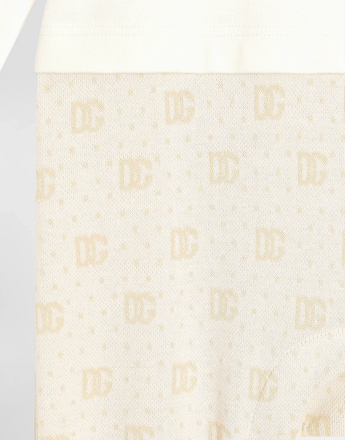 Подарочный набор из 3 предметов из интерлока и жаккарда с вышивкой логотипа DG Dolce & Gabbana, мультиколор — фото 4