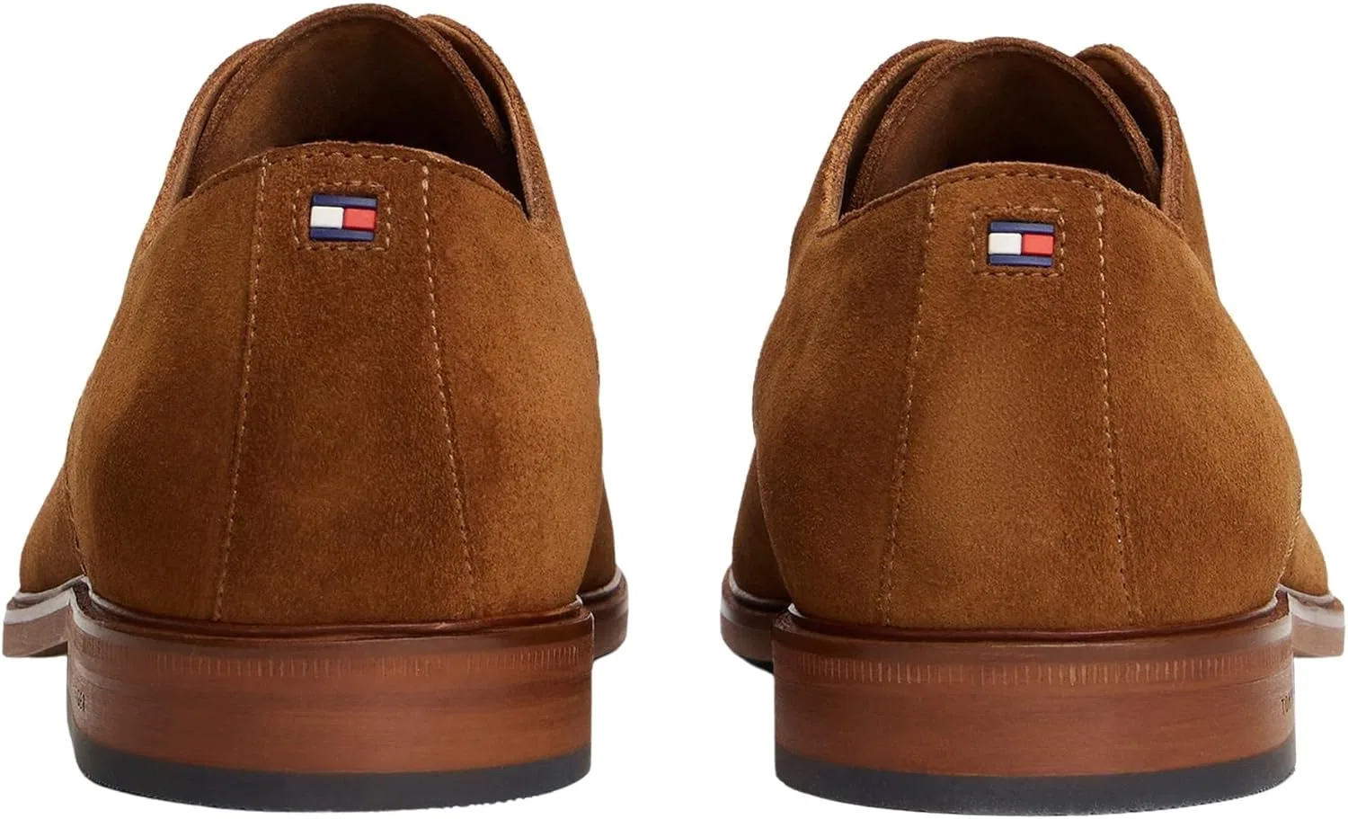 Мужские замшевые туфли Tommy Hilfiger Hilfiger Fm0fm05725, туфли-дерби, Brown Coconut Grove — фото 2