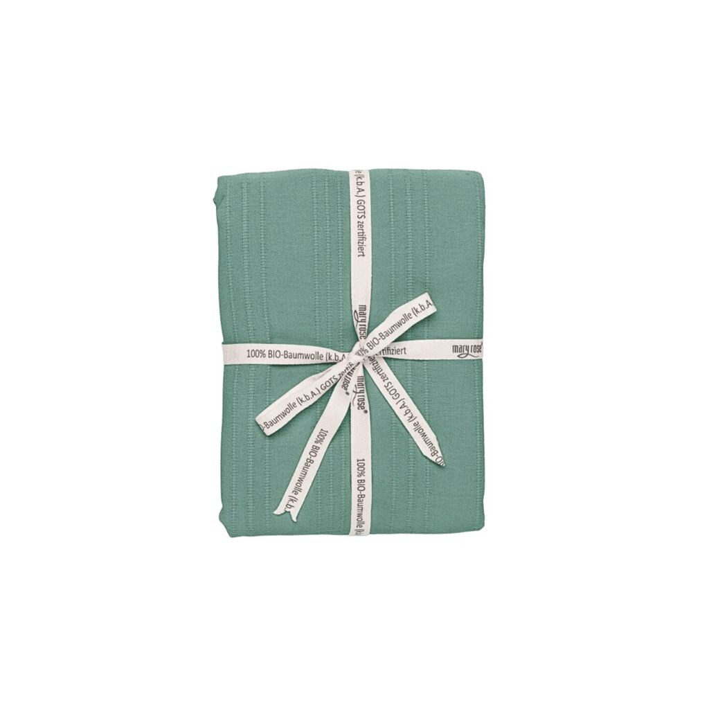 

Органическое покрывало Solid One Green 140x210 см Mary Rose