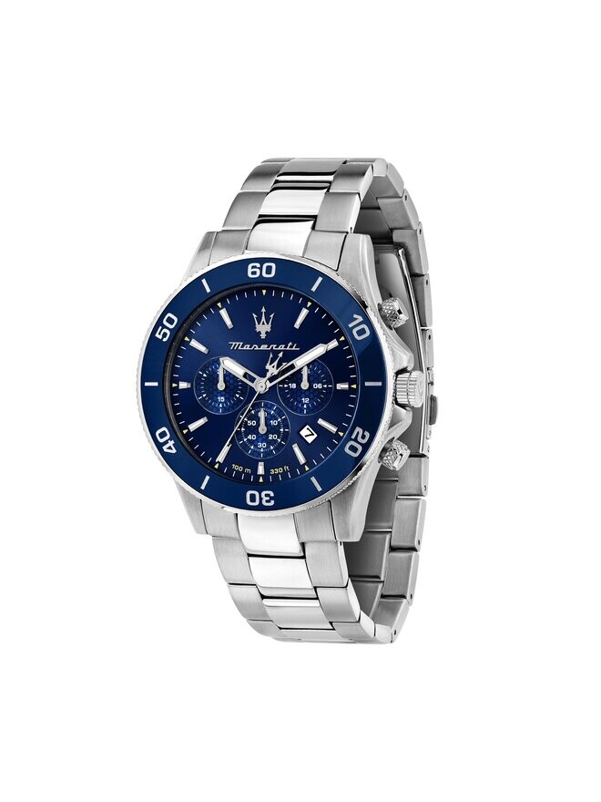 

Часы Competizione Diver R8873600002 Maserati, серебряный/темно-синий