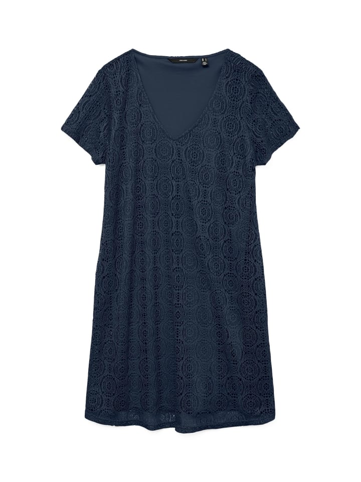 

Платье до колена Vero Moda, темно-синий