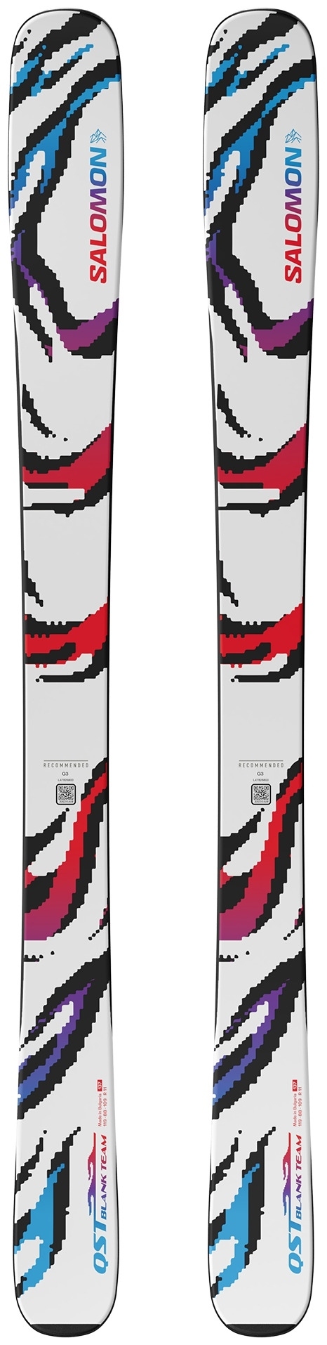 

Новые лыжи Salomon QST Blank Team 2026 года, 146 см