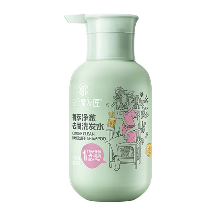 Шампунь для лечения перхоти Pure Dandruff Treatment с ароматом мыла для очищения, 400 мл Three Trolls — фото 4