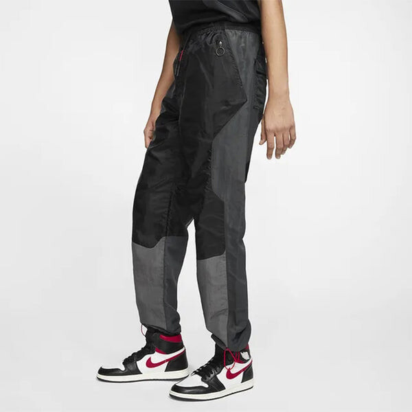Спортивные штаны Air Jordan x OFF-WHITE Crossover Knitted Nylon Sports Long Pants Asia Edition Black, черный — фото 4