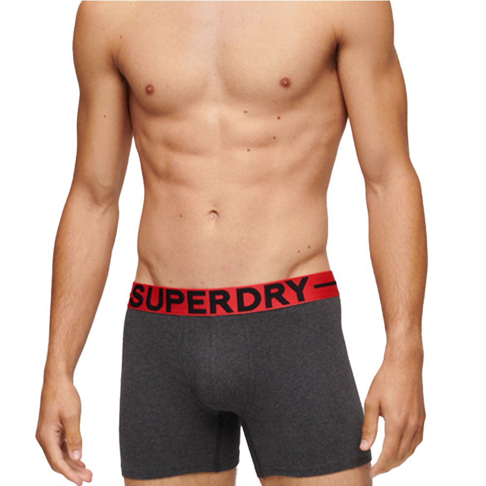 

Боксеры Superdry 3 шт, серый