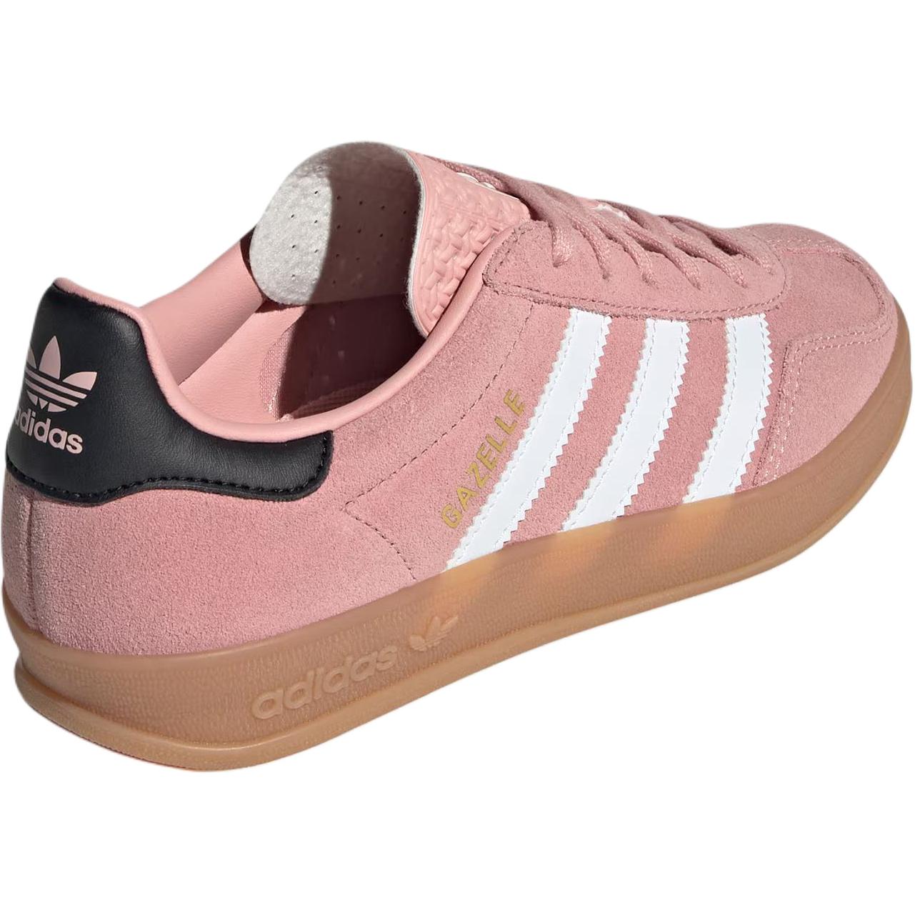 GAZELLE INDOOR износостойкие низкие детские кроссовки для скейтбординга для подростков Adidas Originals, розовый — фото 4
