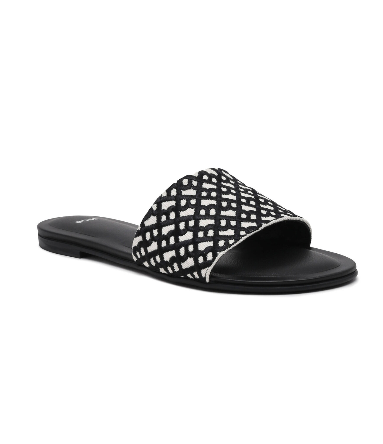 Шлепанцы BOSS BLACK Millie_Slide_CVEB, черный