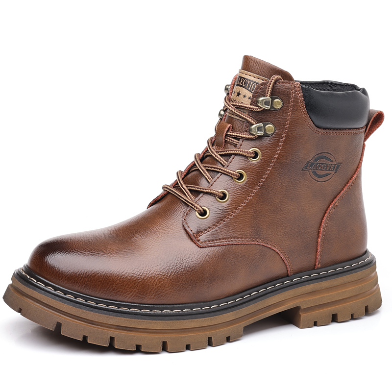 

Мужские ботинки Cahhrrn X Martin Boot Men Beige Weishibangwei