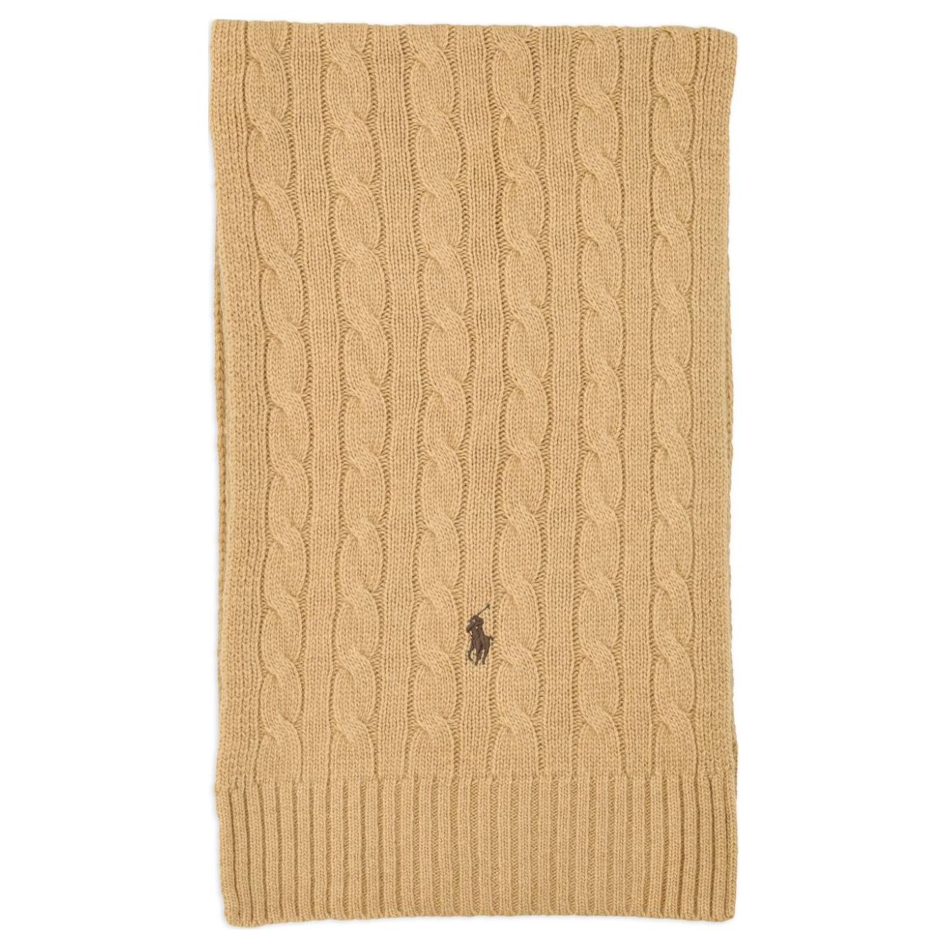 

Polo Ralph Lauren Шарф с вышитым логотипом, Caramel Umber