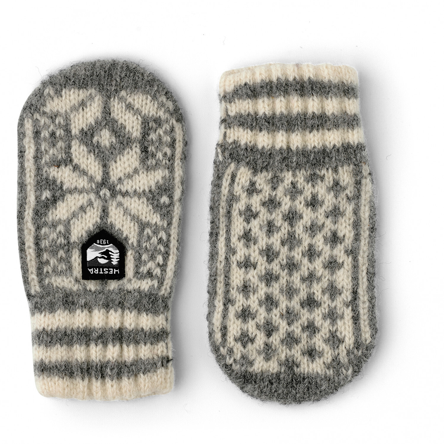 

Перчатки Hestra Nordic Mitt, цвет Grey/Offwhite