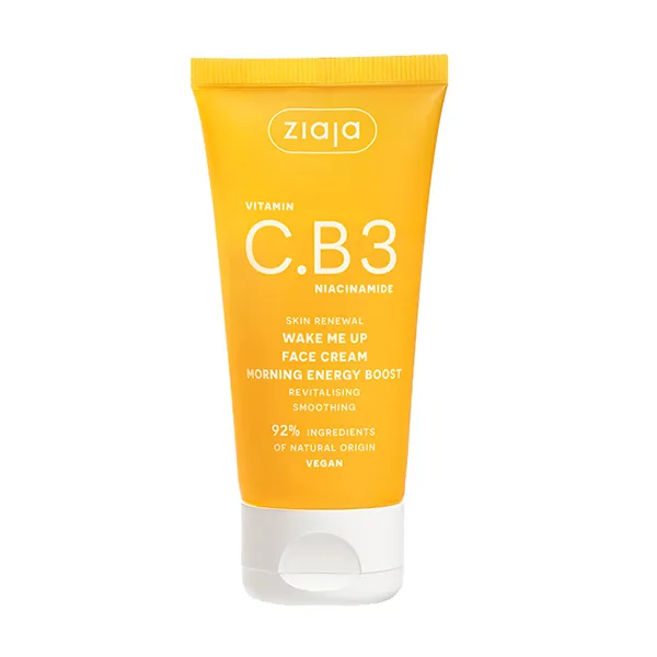 

Восстанавливающий дневной крем для лица Vitamin C B3 Niacinamide Wake Me Up Ziaja, 1 UD