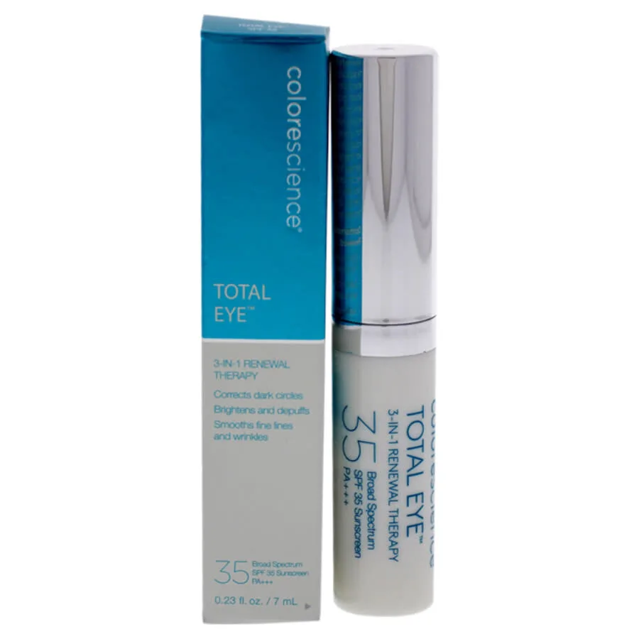 Total Eye 3-в-1 Терапия Обновления с SPF 35 от Colorescience для женщин - 0,23 унции Солнцезащитный крем