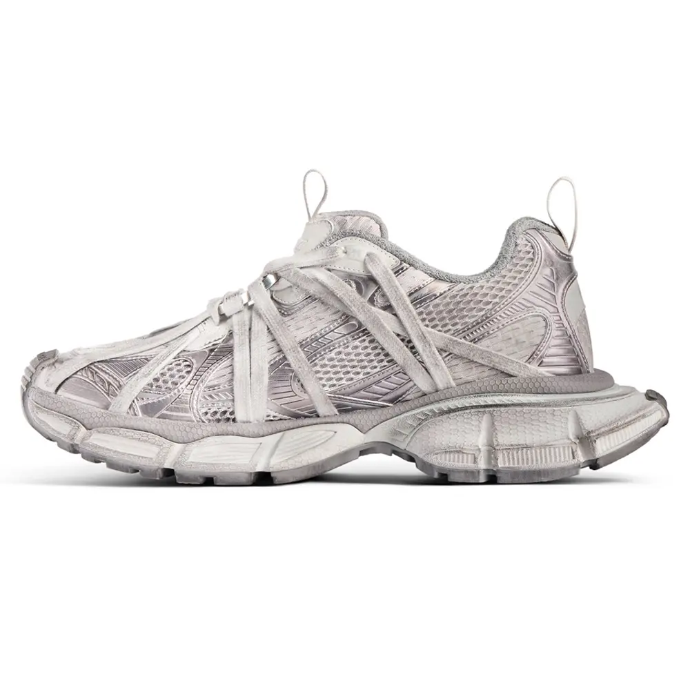 Женские кроссовки Extreme Laces B Low Top Chunky, серые, 3XL Balenciaga, Gray