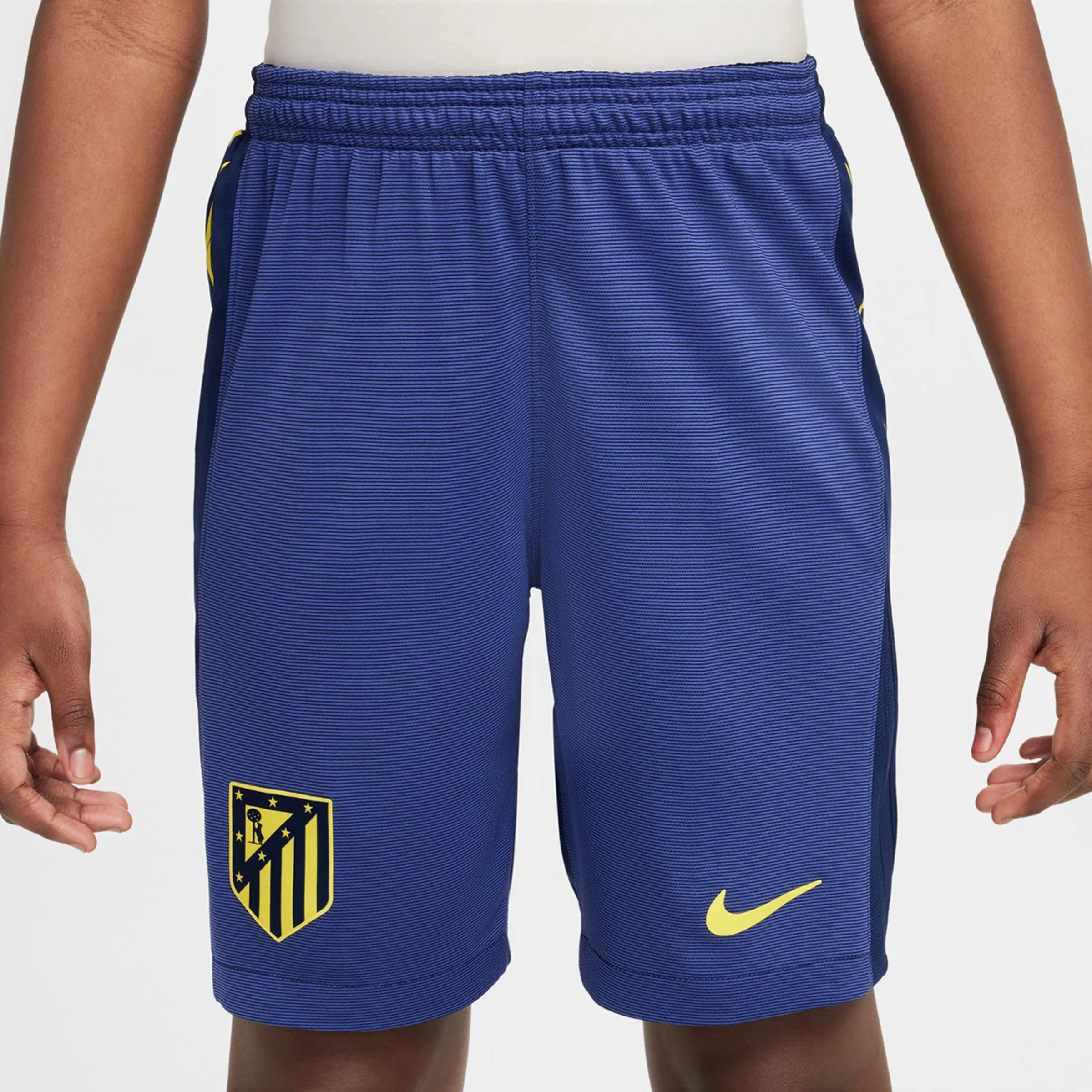 

Детские шорты второй формы Atlético de Madrid 2025-2026 Stadium Nike, синий