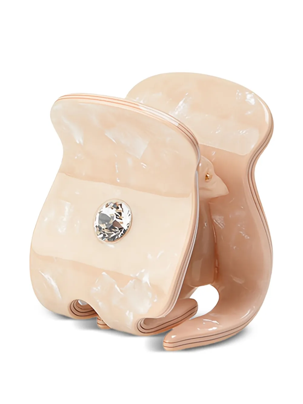 

Заколка для волос Skipper с кристаллами Maison Michel, розовый