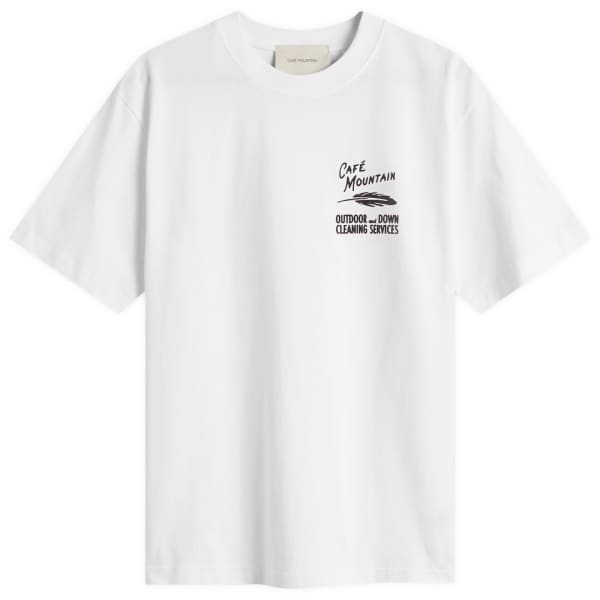 

Футболка с пуховой чисткой и уткой Café Mountain, Natural