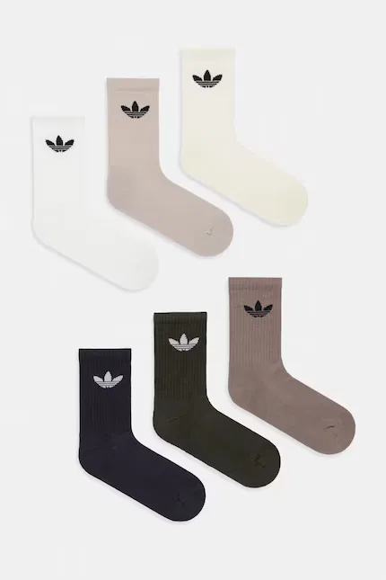 Носки 6 шт Adidas Originals, бежевый