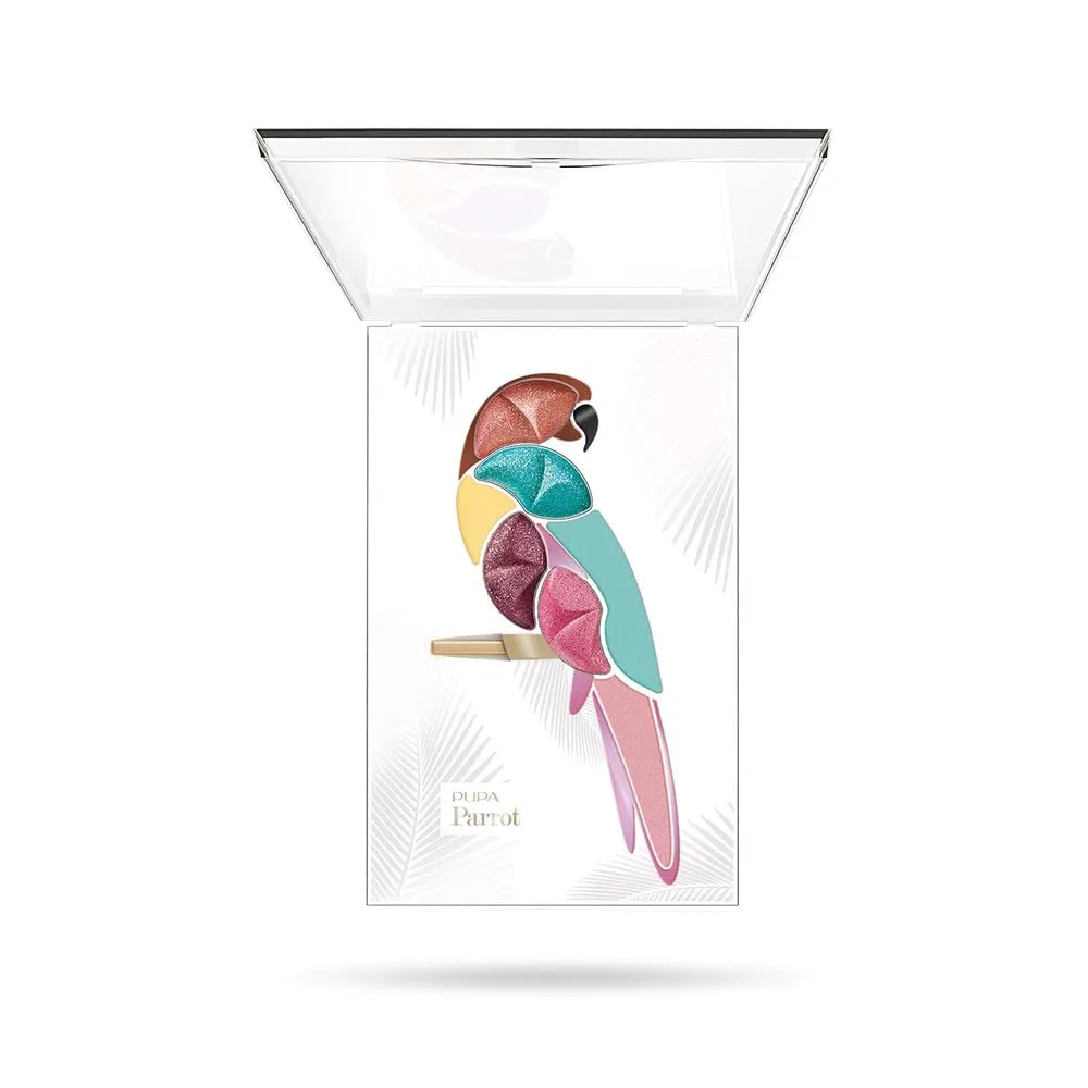 Набор для макияжа глаз «Parrot Eye Makeup Bag Set 002 Bahia» от Pupa Milano Pupa