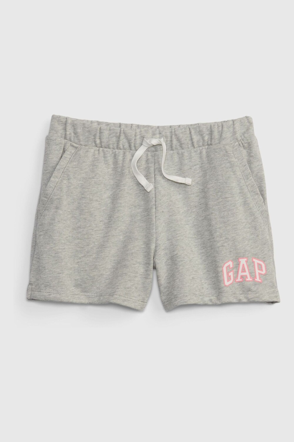 

Шорты без застежки с логотипом Gap, серый