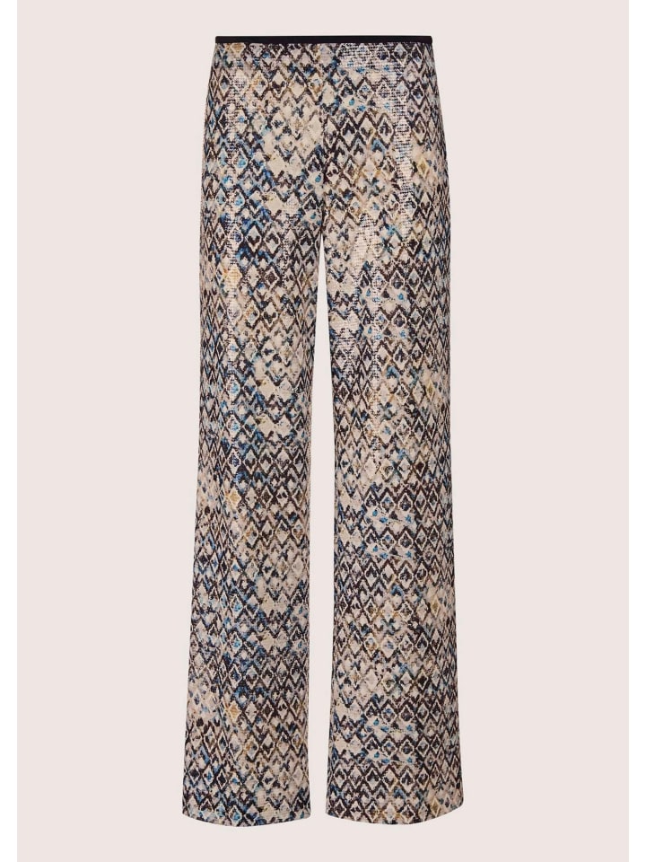 

MADELEINE Широкие плиссированные брюки с пайетками черного, кремового и разноцветного цвета