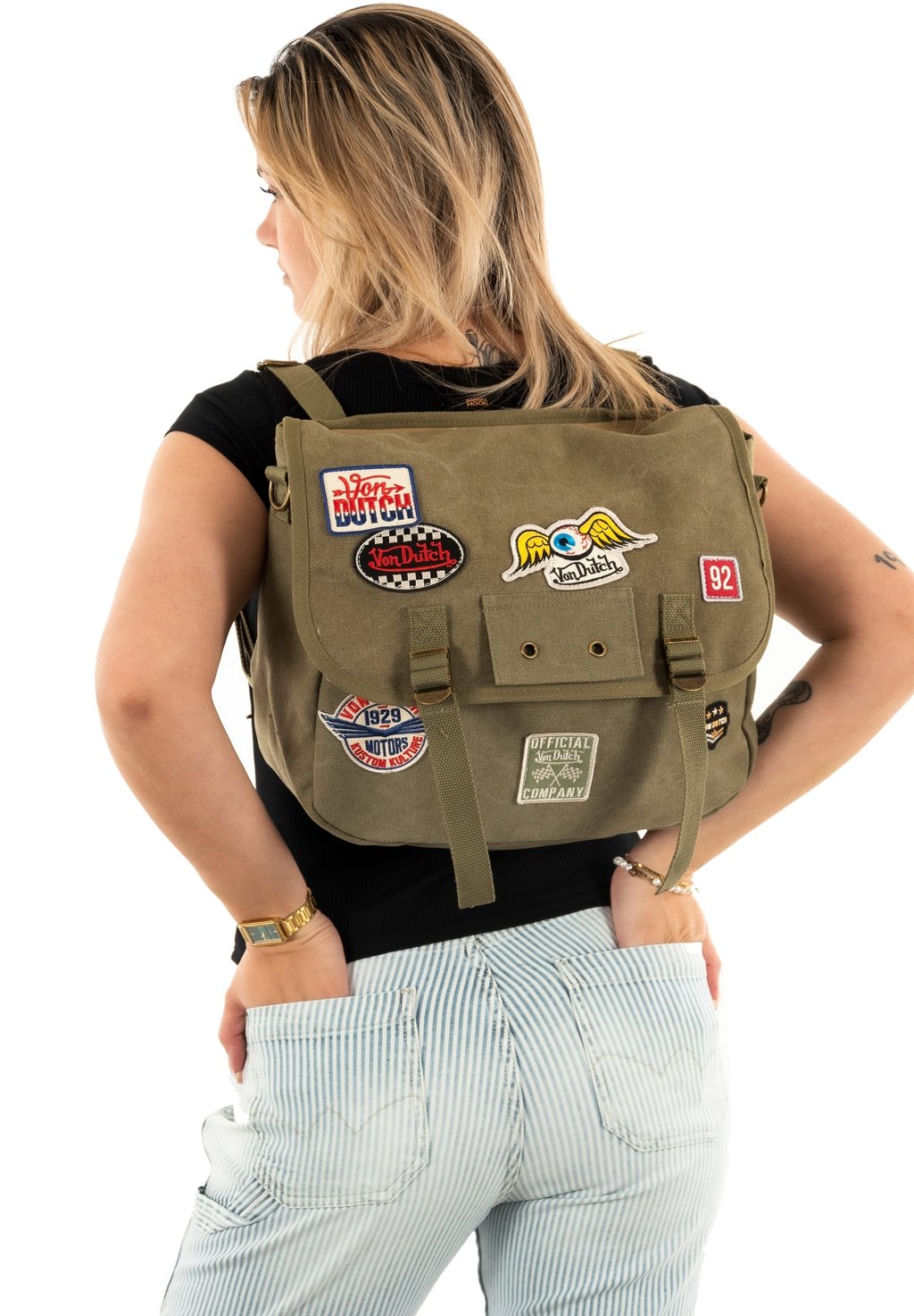 

Рюкзак HOLDUP Von Dutch, цвет Vert