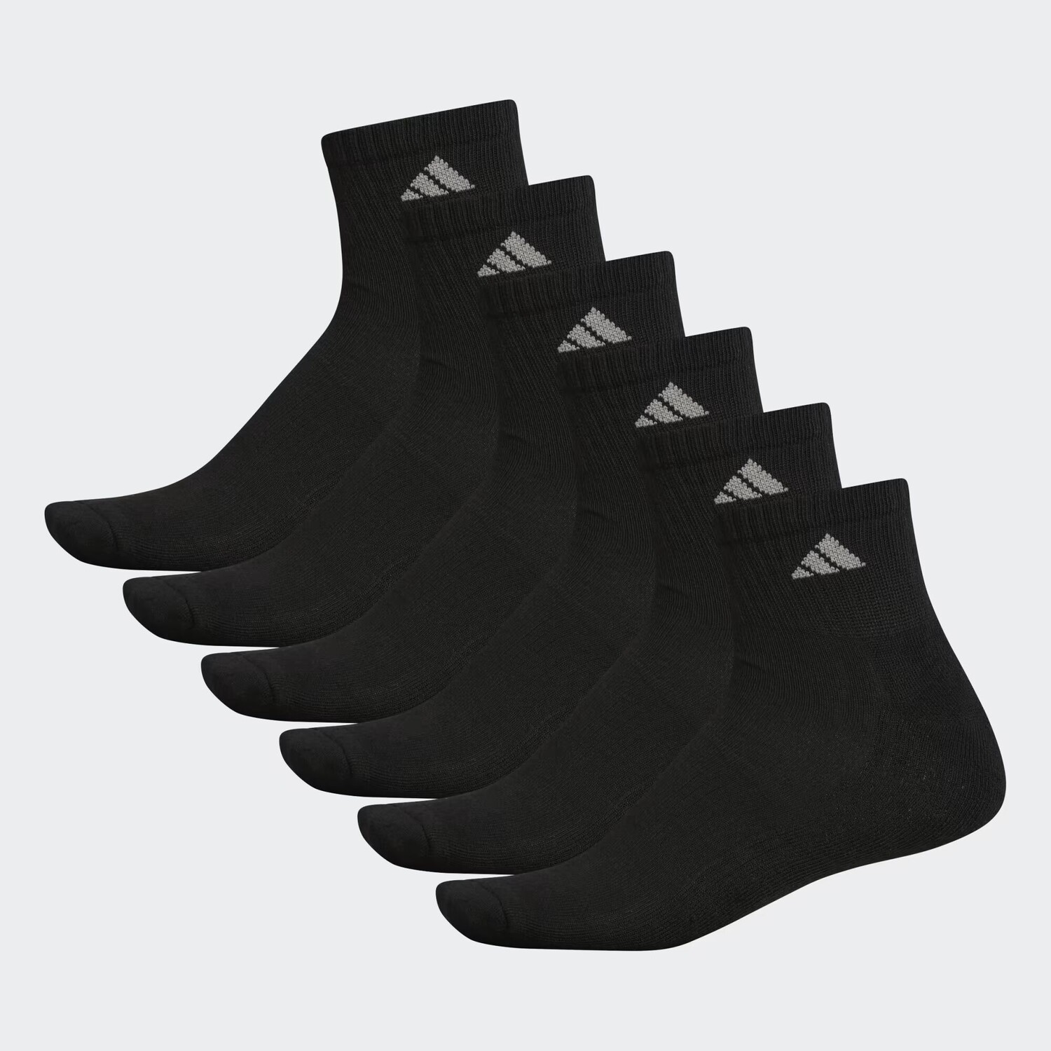 

Спортивные носки с мягкой подкладкой, 6 пар, размер XL Adidas, Black