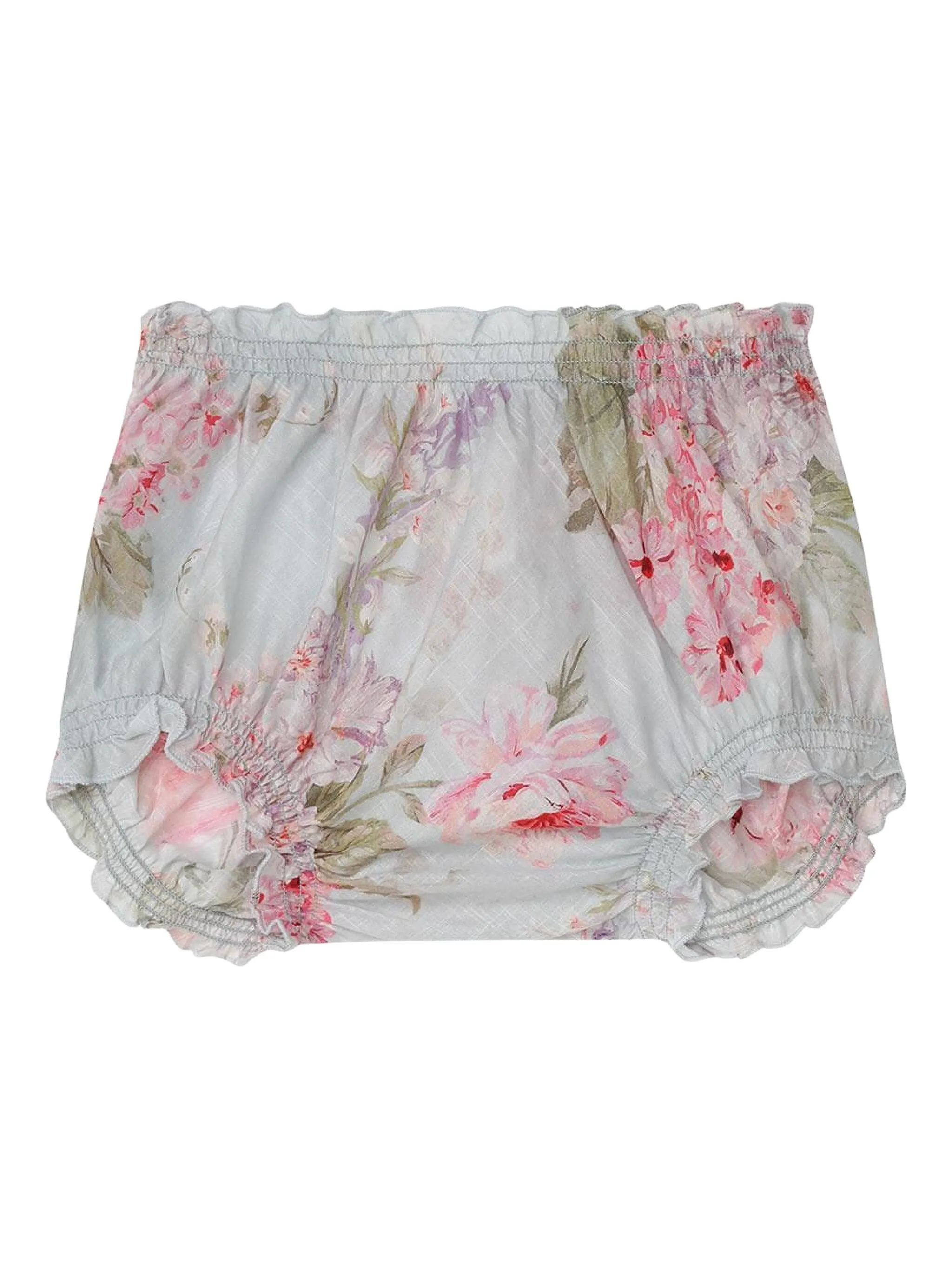 

Блумеры Halliday с цветочным принтом Zimmermann Kids, синий