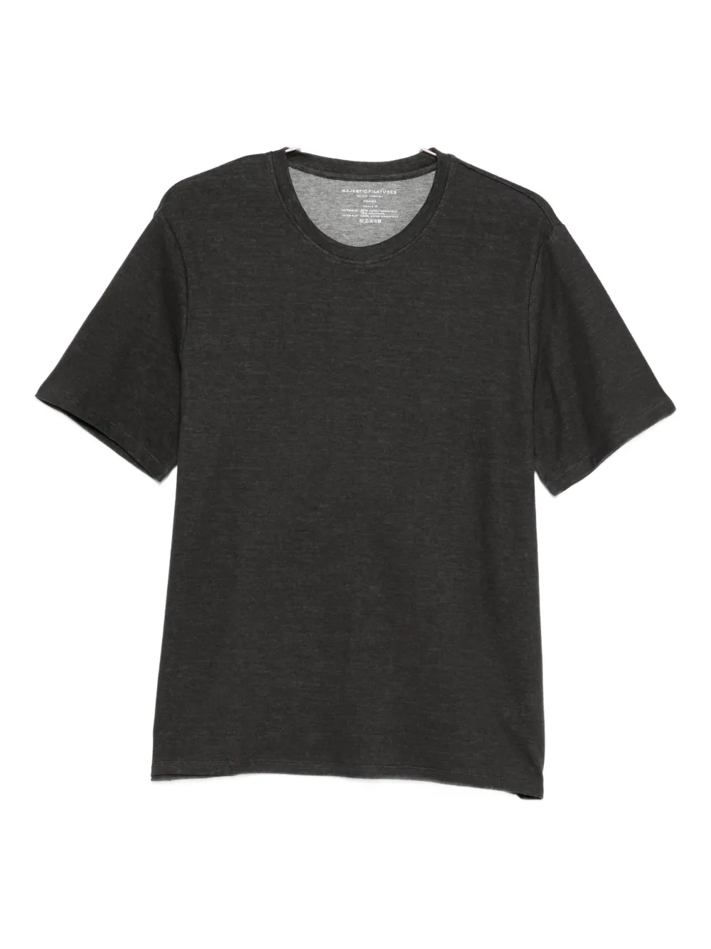 

Футболка с круглым вырезом Majestic Filatures, серый