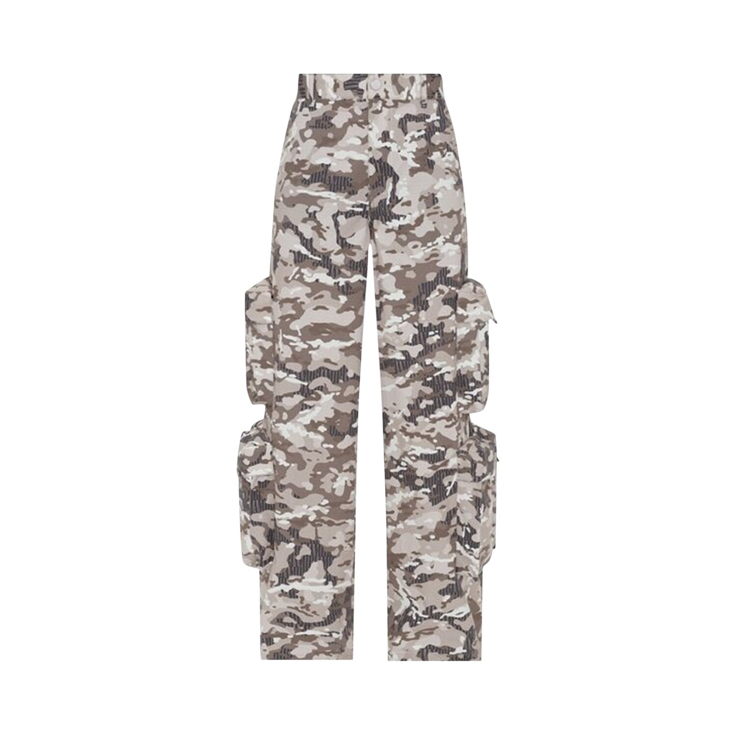 

Брюки-карго Amiri Camo Baggy, зеленый камуфляж