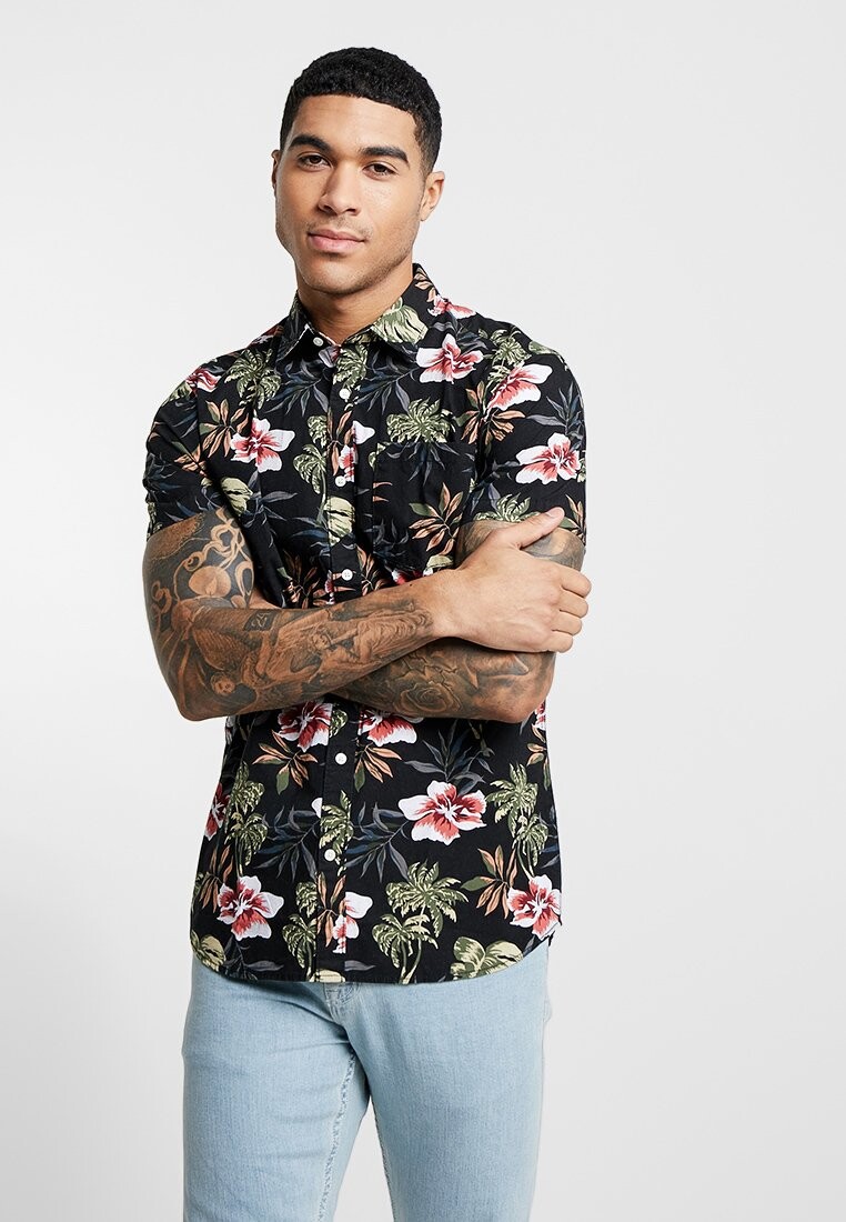 

Рубашка JJEJACK SLIM FIT Jack & Jones, цвет black