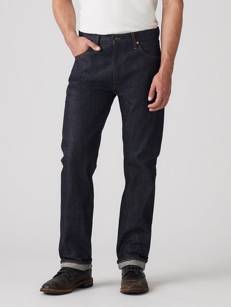 Винтажная одежда LEVI'S 1967 года, джинсы 505 из органического каучука Levi's, Dark Indigo - Flat Finish