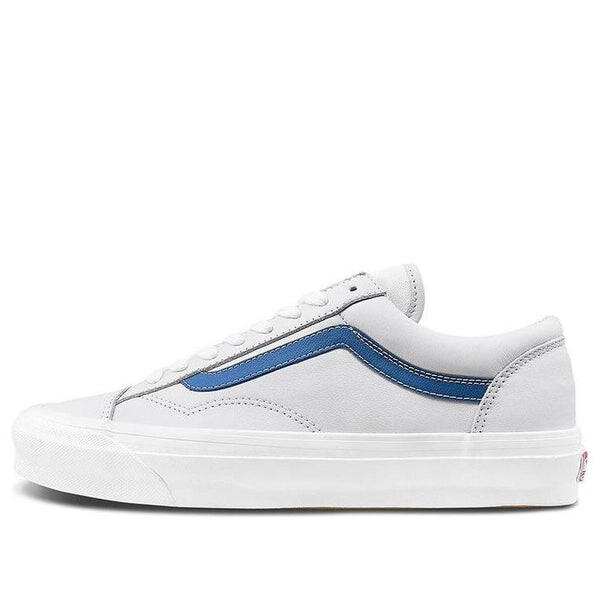 

Кроссовки og style 36 lx 'true white blue' Vans, белый