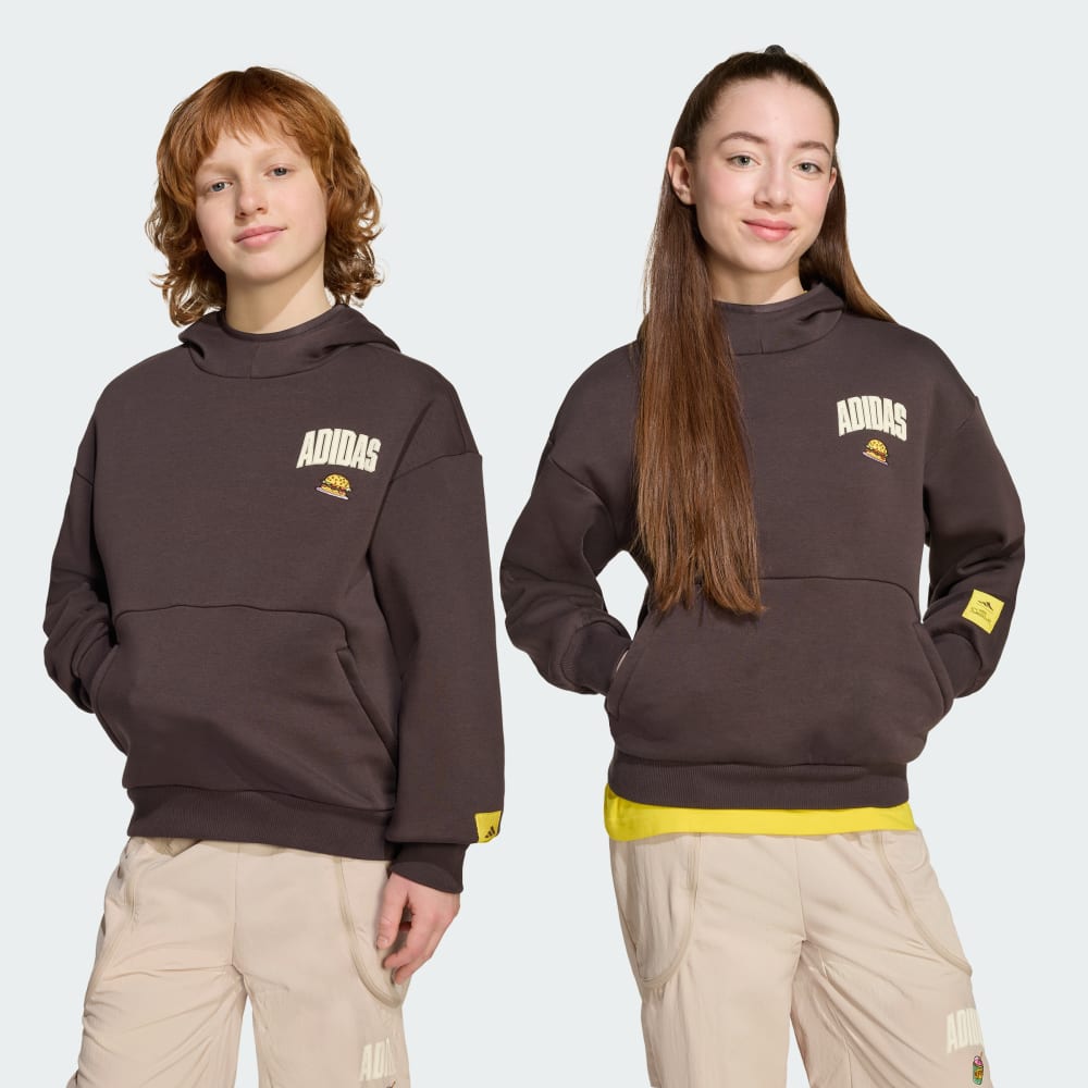

Толстовка Adidas The Simpsons Hooded Sweat Kids, цвет Night Brown