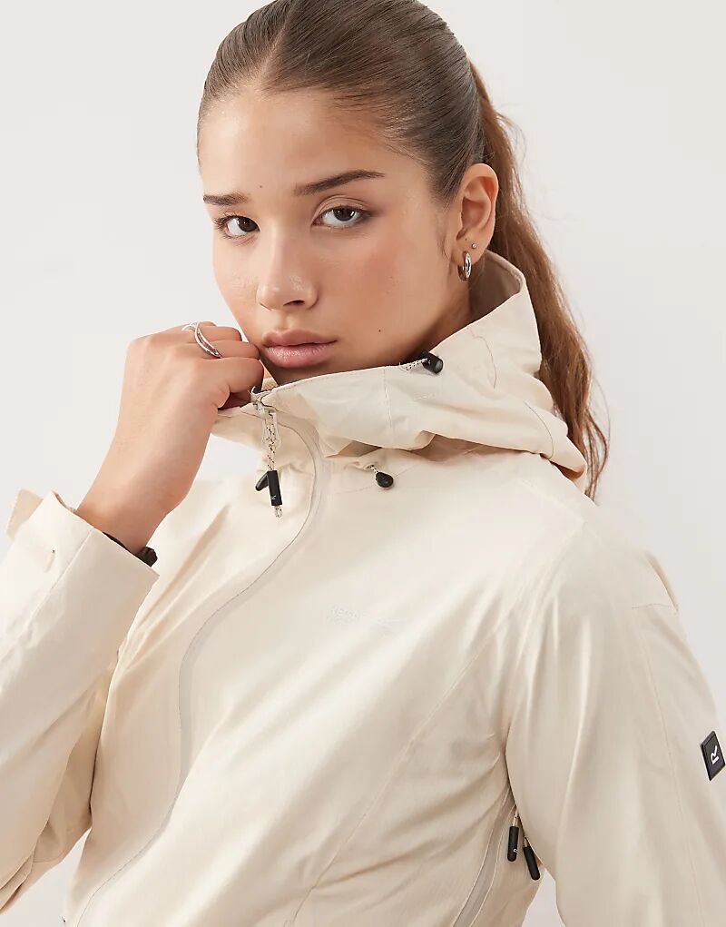 

Водонепроницаемая походная куртка Regatta Okara кремово-белого цвета