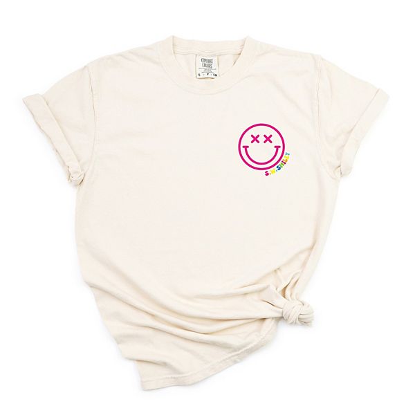 

SWSmiley simple wink bold - женская футболка с принтом garment dyed Simply Sage Market, Ivory
