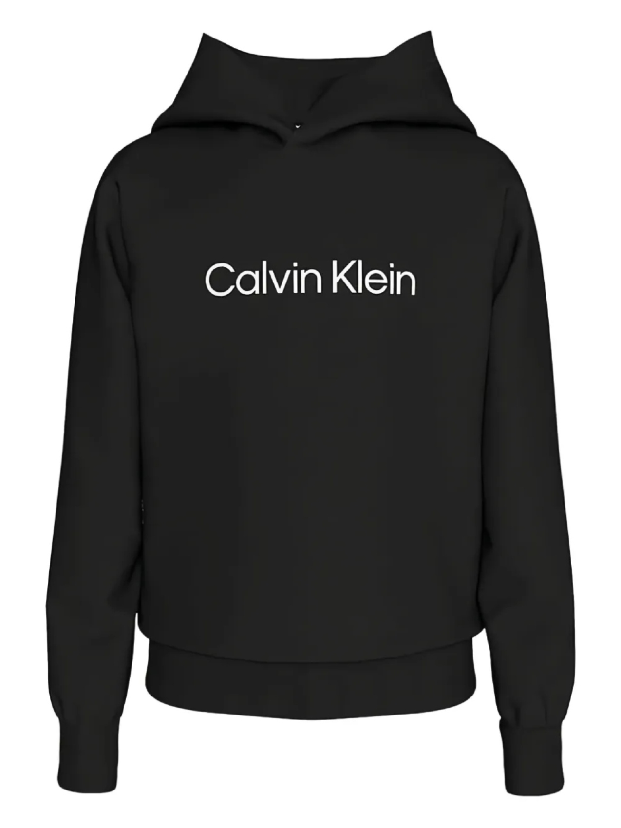 

Худи с логотипом Calvin Klein Kids, черный