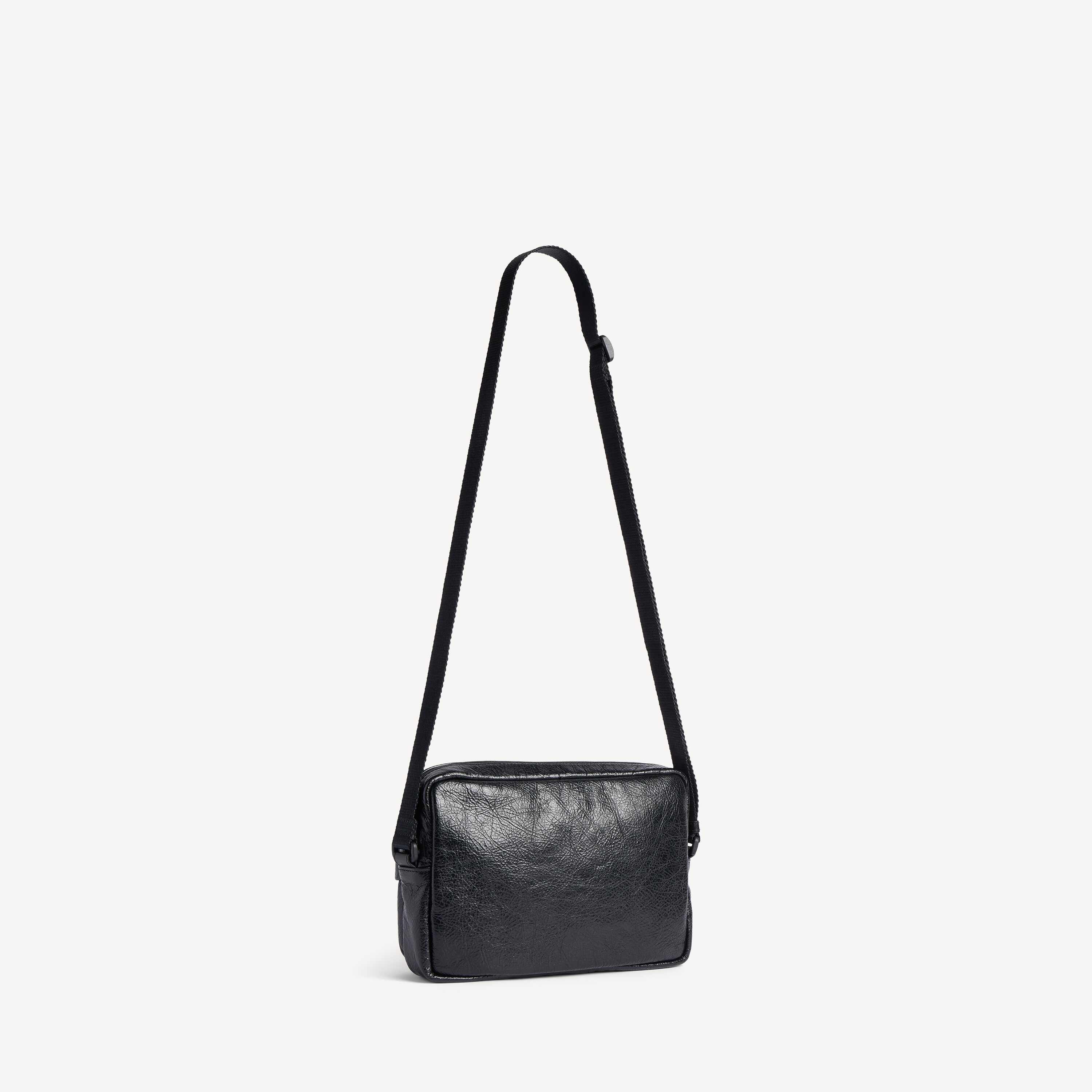 BALENCIAGA Мужская сумка Explorer для камеры в черном цвете — фото 3