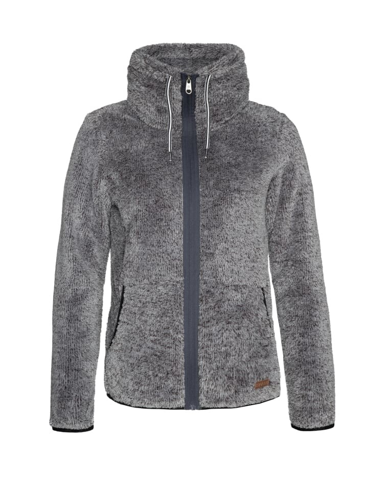 

Флисовая куртка Protest RIRI, цвет Dark Grey Melee