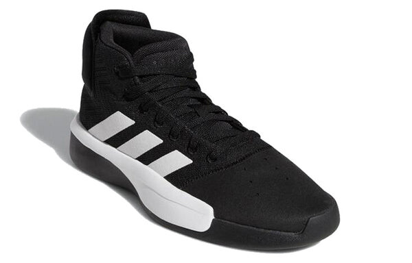 Кроссовки pro adversary 2019 Adidas, черный — фото 3