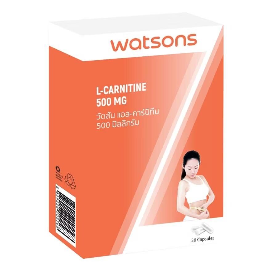 

Watsons L-карнитин 500 мг (Добавка ), White