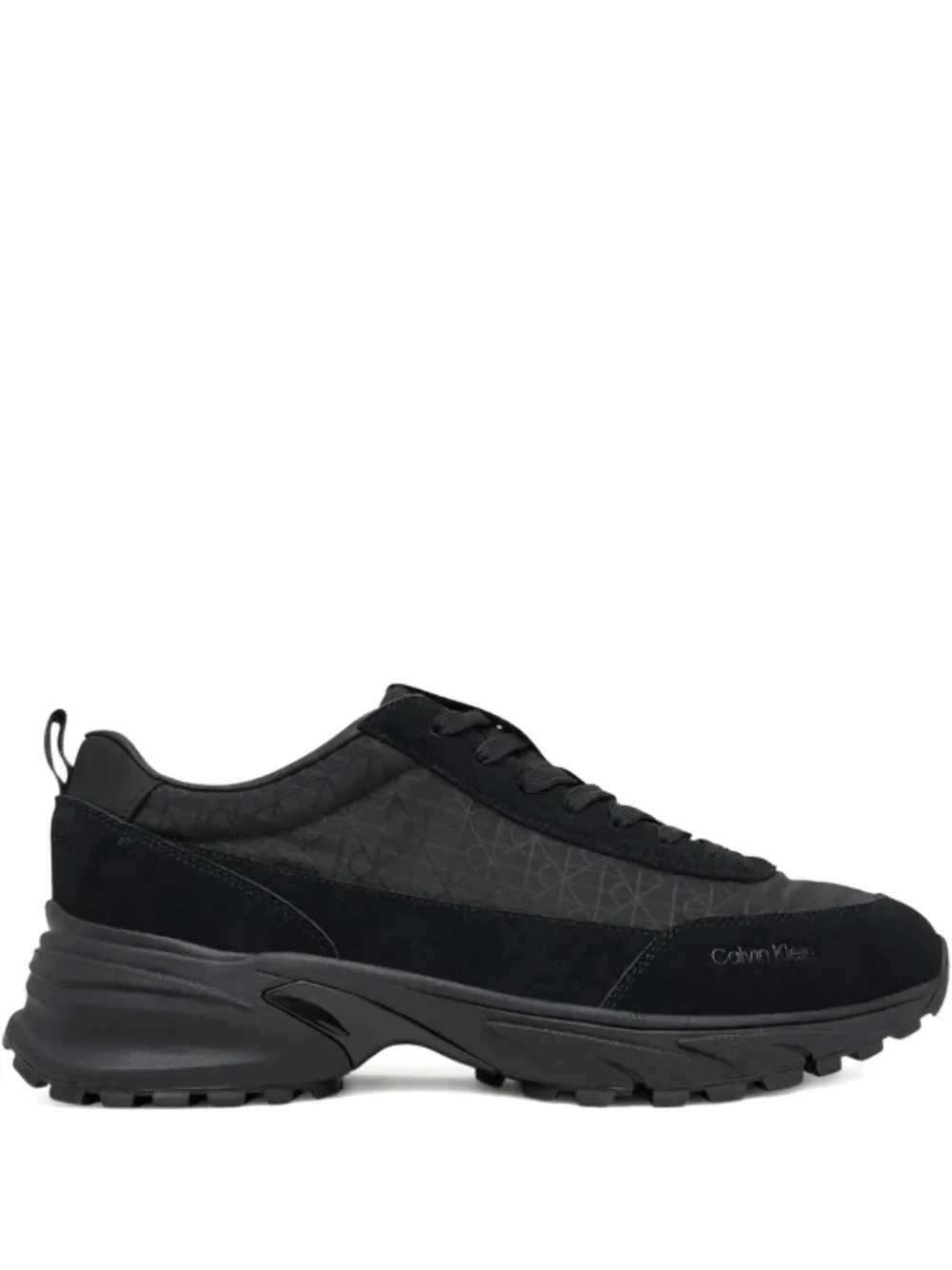 

Кроссовки с монограммой Calvin Klein, черный