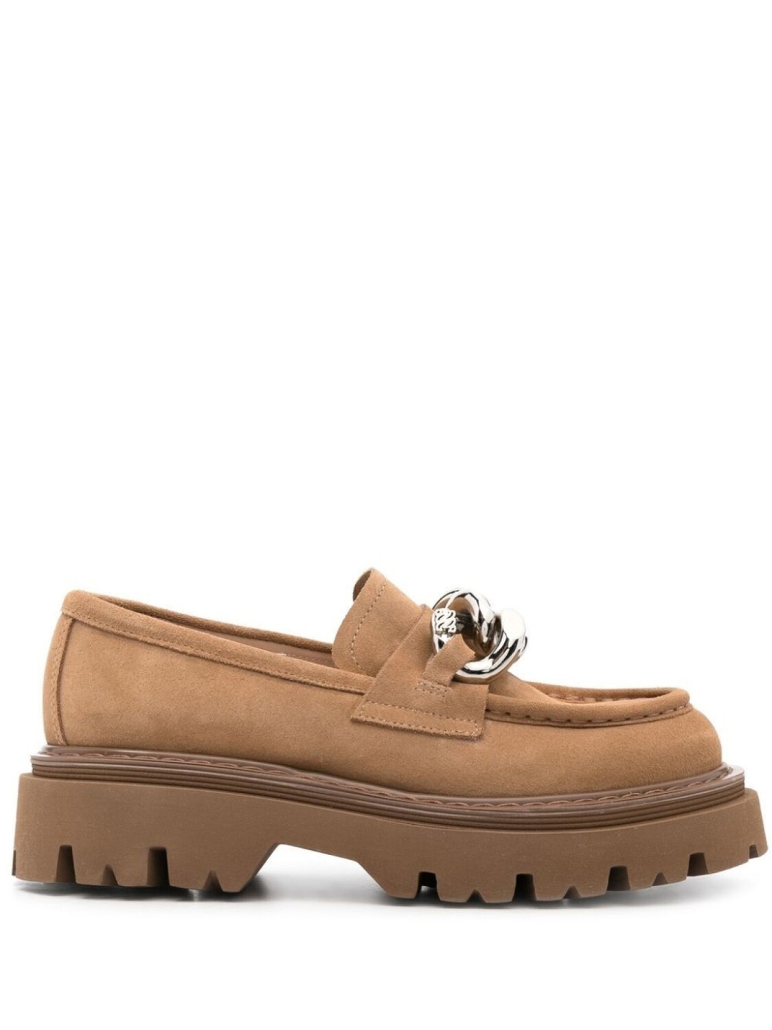 

Casadei лоферы Generation 50 с цепочкой, коричневый
